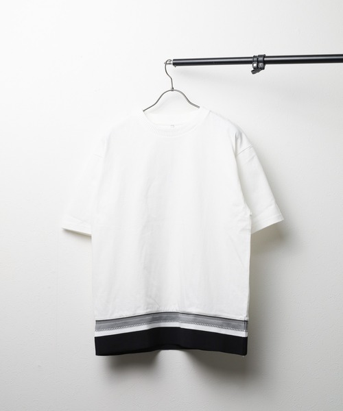 B.I.D. tシャツ 「ジャガードリブ」 ショートスリーブTシャツ