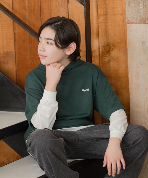 GLOBAL WORK（グローバルワーク） パーカー 乾きやすいパーカー