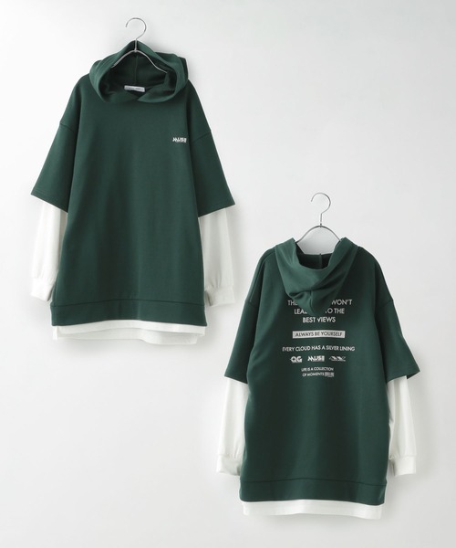 GLOBAL WORK（グローバルワーク） パーカー 乾きやすいパーカー