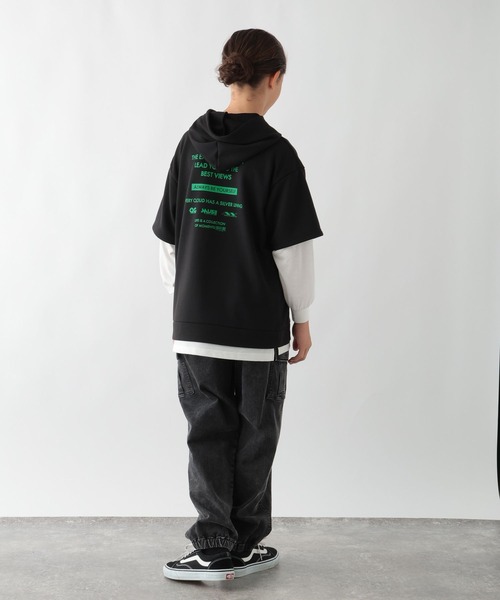 GLOBAL WORK（グローバルワーク） パーカー 乾きやすいパーカー