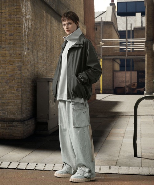 EMMA CLOTHESアウター EMMA CLOTHES ブルゾン アウター スイングトップ ジップブルゾン