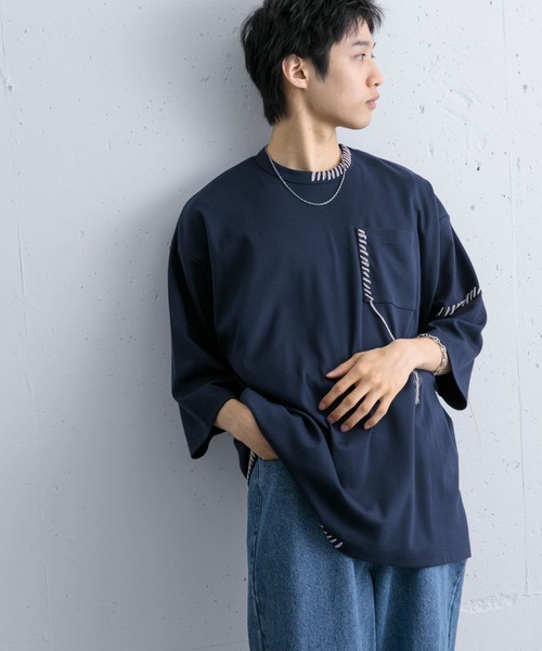 tシャツ urday / Backstage / Tシャツ レディース メンズ Remember. tシャツ BIG STITCH HEART T-SHIRTS / ビックステッチ