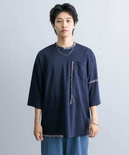 SENSE OF PLACE by URBAN RESEARCH tシャツ ハンドステッチ