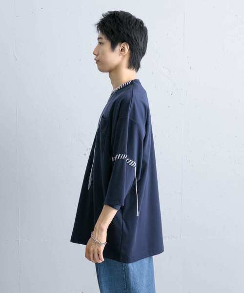 SENSE OF PLACE by URBAN RESEARCH tシャツ ハンドステッチ