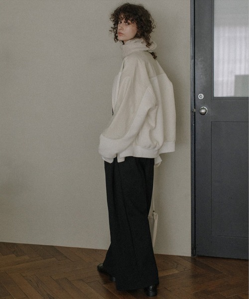 【未使用】 上下セット ジャケット Ｍ パンツ S スタジャン レディース SUWDEE スタジャン stadium jacket レディース : ZOZOTOWN Yahoo!店