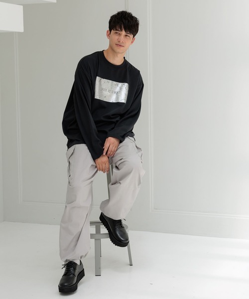 tシャツ 箔プリントT長袖 / 145406 メンズ | LAKOLE | 03