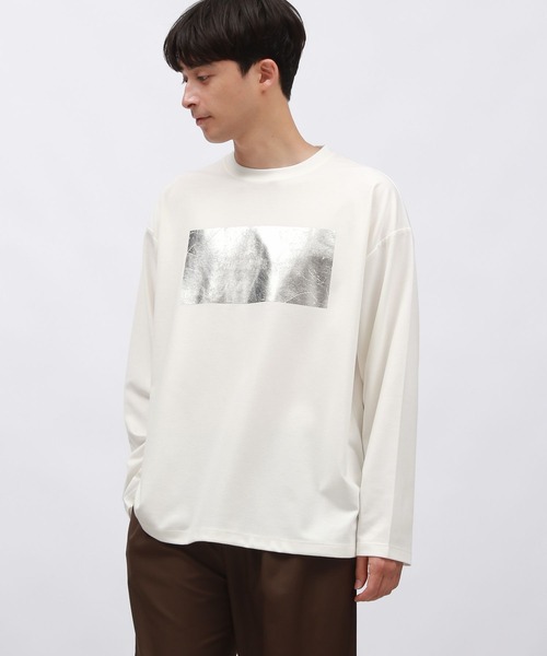 tシャツ 箔プリントT長袖 / 145406 メンズ | LAKOLE | 07