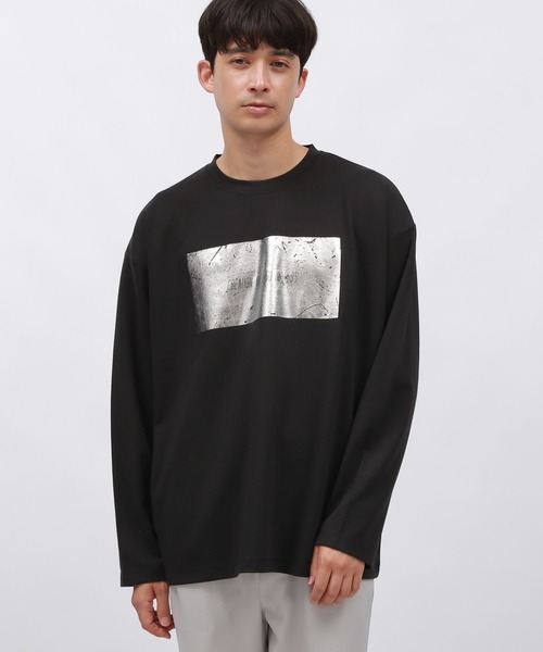 tシャツ 箔プリントT長袖 / 145406 メンズ | LAKOLE | 09