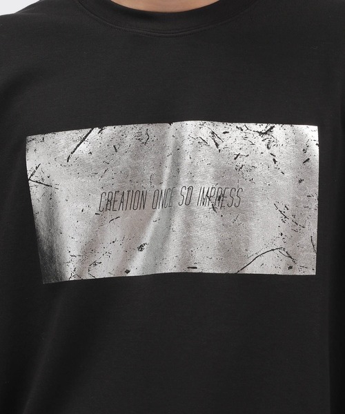 tシャツ 箔プリントT長袖 / 145406 メンズ | LAKOLE | 21