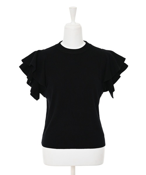 tシャツ 「Narcissus」フリルニットトップス レディース Narcissus tシャツ 「Narcissus」フリルニットトップス