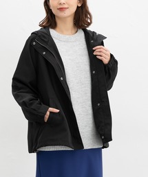 【新品未使用】NOLLEY'S【撥水加工】フーテッドブルゾン　2025SS Honeys ブルゾン アウター 「非フッ素撥水加工」フードブルゾン
