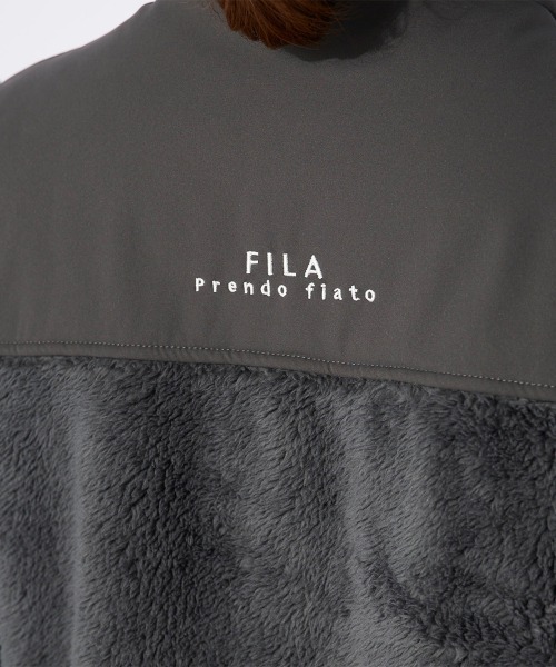 【フィラ】モコモコ ジップアップジャケット Sサイズ FILA ジャージ モコモコトラックジャケット レディース