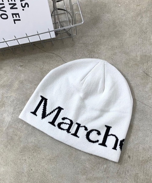 ★ ｕｎ様 ★ non-hedge（ノンヘッジ） ニット帽 ニットキャップ ロゴビーニー
