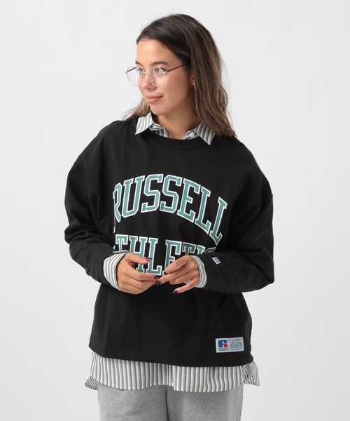 【RUSSELL ATHLETIC】別注ロングスリーブTシャツ RUSSELL ATHLETIC】別注ロングスリーブTシャツ（Tシャツ