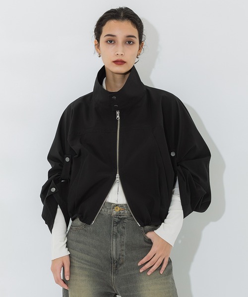【STUDIOUS】2WAYショルダーウェザーブルゾン STUDIOUS ブルゾン アウター 「STUDIOUS/ステュディオス」2WAY
