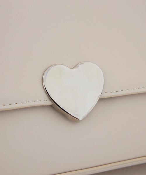 ショルダーバッグ バッグ Heart motif oneshoulder bag / ハートモチーフ ワンショルダー バッグ レディース | EFOLE | 11