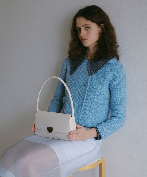 ショルダーバッグ バッグ Heart motif oneshoulder bag / ハートモチーフ ワンショルダー バッグ レディース | EFOLE | 03