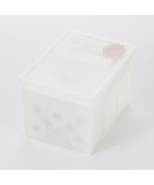 無印良品（MUJI） 収納 ポリプロピレン 収納ボックス ワイド 大 約幅