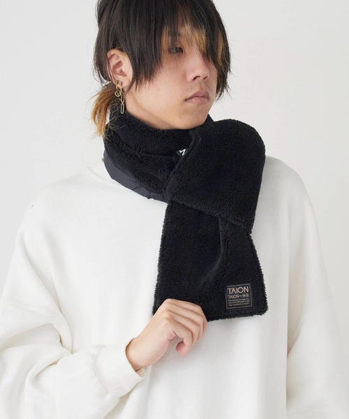TAION（タイオン） マフラー MILITARY REVERSIBLE DOWN SCARF(SOFT