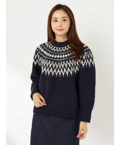 McGREGOR（マックレガー） ニット セーター 求心柄ニット レディース