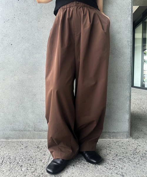 ayu様【極美品】9090 ワイドパンツ オリジナルバルーンパンツ 2022 パンツ 「新色追加」タックバルーンワイドパンツ レディース