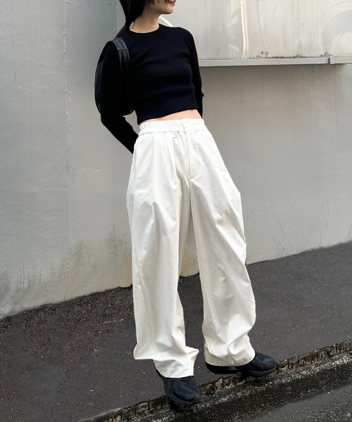 パンツ タックバルーンワイドパンツ レディース : ZOZOTOWN Yahoo!店