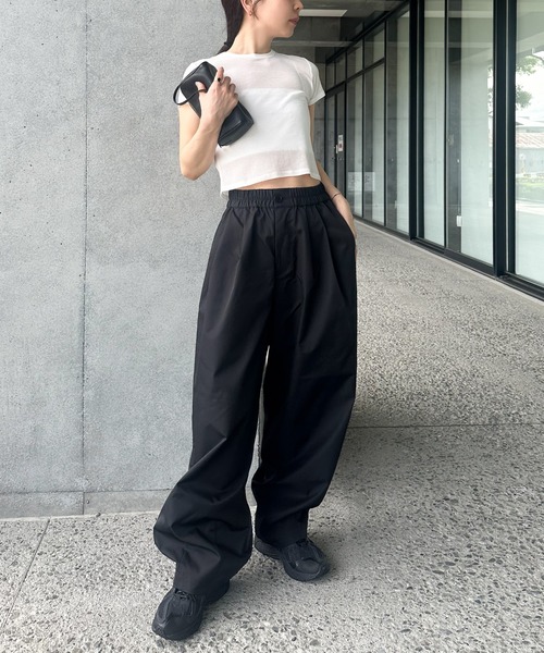 【新品未使用】   Eve  はらぺこ商店  タッグワイドパンツ Tuck Wide Pants(タックワイドパンツ) | harapeco
