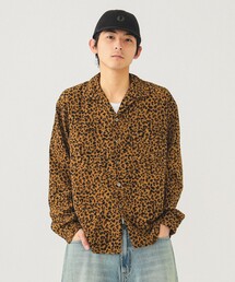 シャツ アニマルプリント カットオフ オープンカラーシャツ メンズ｜ZOZOTOWN Yahoo!店
