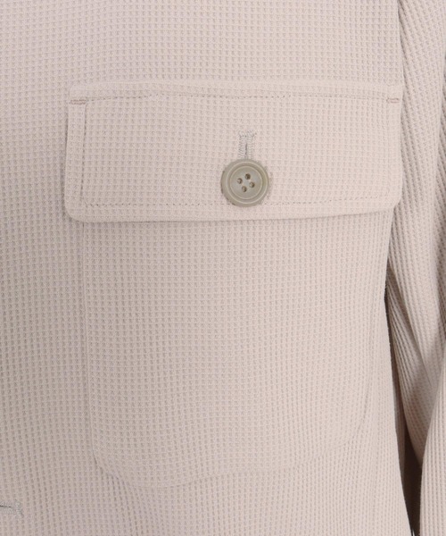 コート ジャケット mj10481-サファリジャケット-マルーデコットン