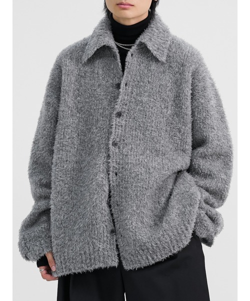 セーター ニット BRITISH FUR OVERSHIRT メンズ レディース | LAPIIS | 19
