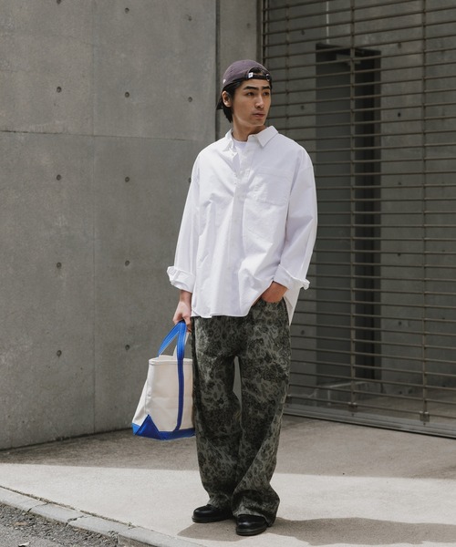 ALL RUNS ジーンズ 「20%OFF」迷彩デニムパンツ 2026年 夏 夏服 秋服