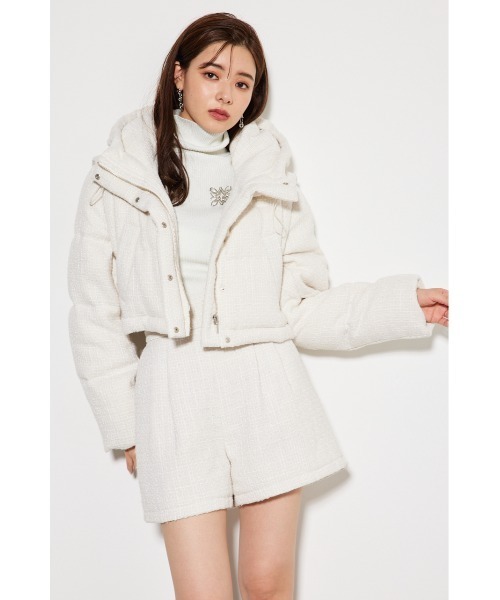 rienda（リエンダ） ダウンジャケット SMALL ホワイト系その他