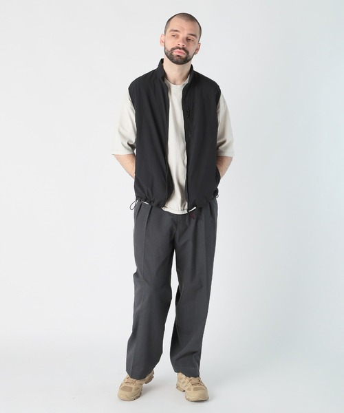 FUSE（フューズ） スラックス トロピカル素材ワイドスラックス メンズ