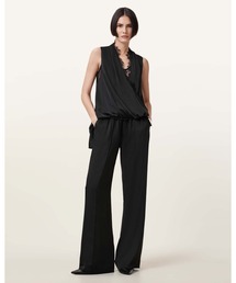 ALLSAINTS（オールセインツ） パンツ ALBA SATIN TROUSER | ALBA