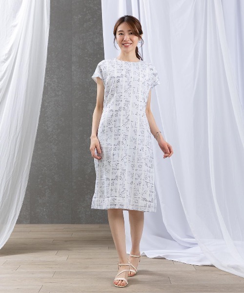 PICONE スタジオピッコーネ♡ワンピース　40 ピコーネ 半袖ストライプカットソーワンピース STUDIO PICONE