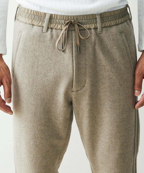「MICHEL KLEIN HOMME 」 イージーパンツ X-LARGE ブラック メンズ_画像7