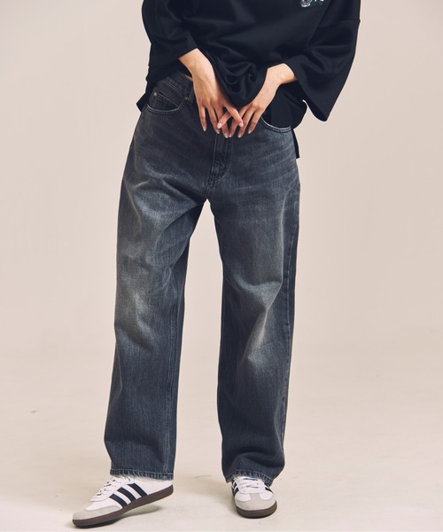 GUNG HO（ガンホー） ジーンズ GUNG HO DENIM TAPARED PANTS メンズ