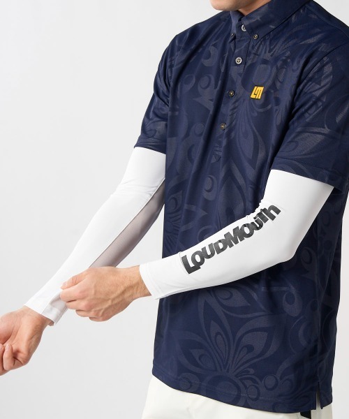 uvカット アームカバー LOUDMOUTH/ラウドマウス ゴルフウェア 内側