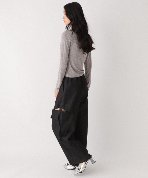 Heather（ヘザー） tシャツ アシメヘムドロストカットソー 327076