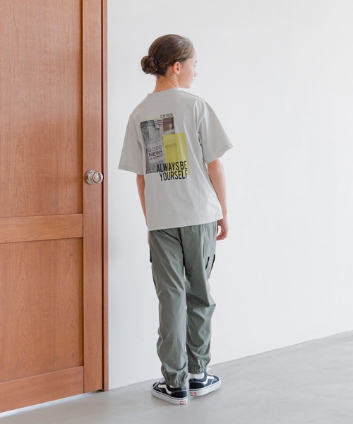 Tちゃんページ GLOBAL WORK tシャツ ヘビロッTEE/プリント半袖/147385 キッズ