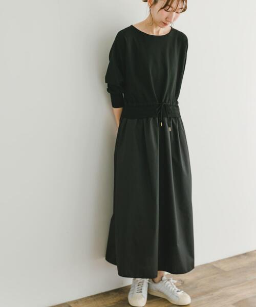 ITEMS URBANRESEARCH ワンピース ニットドッキングワンピース