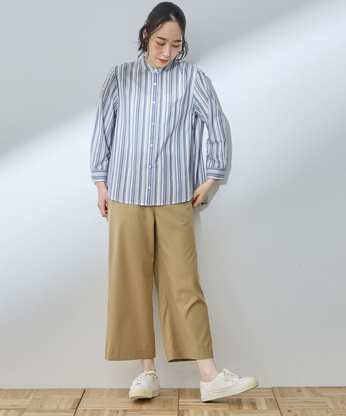 DECOY SINCE 1981 ブラウス シャツ 「2025年春夏」マルチストライプ