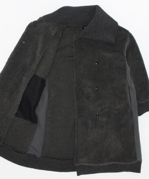 「gomme」 コート MEDIUM グレー レディース_画像4