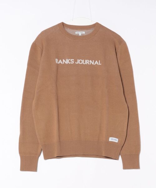 BANKS JOURNAL / ニット・セーター(厚手)/S/コットン/ブルー BANKS（バンクス） セーター ニット KNIT / BANKS JOURNAL(バンクス
