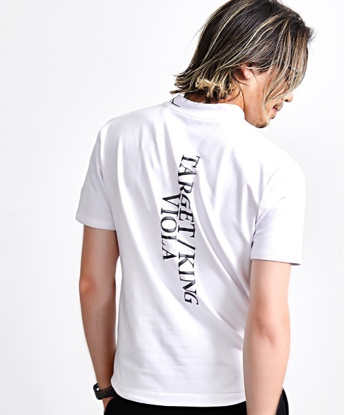 VIOLA tシャツ 「VIOLA rumore/ヴィオラ ルモーレ」モックネック半袖T