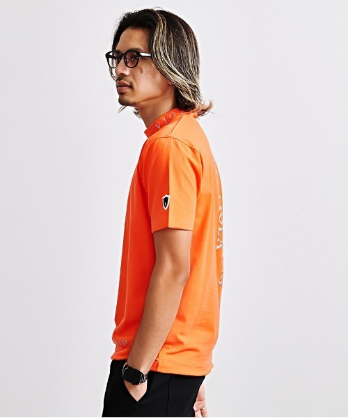 VIOLA tシャツ 「VIOLA rumore/ヴィオラ ルモーレ」モックネック半袖T