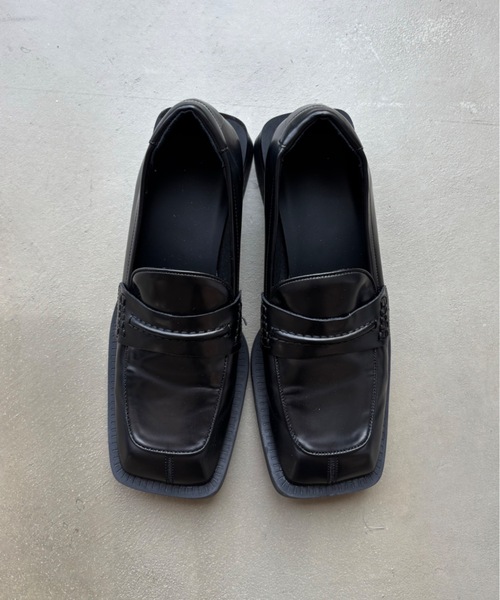 SHAGGIE（シャギー） ローファー 「ViVi掲載」スクエアトゥローファー