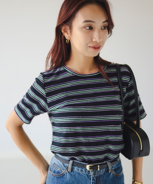 B：MING by BEAMS（ビーミング by ビームス） tシャツ タック ボーダー