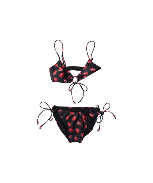 【新品タグ付き】HYSTERIC GLAMOUR 水着 HYSTERIC GLAMOUR（ヒステリックグラマー） 水着 SKULL BERRY柄 ビキニ
