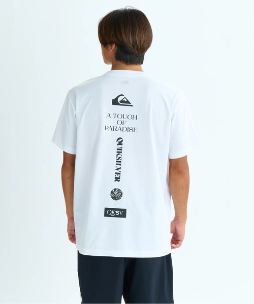 Quiksilver ラッシュガード VERTICAL LOGO SS/クイックシルバー